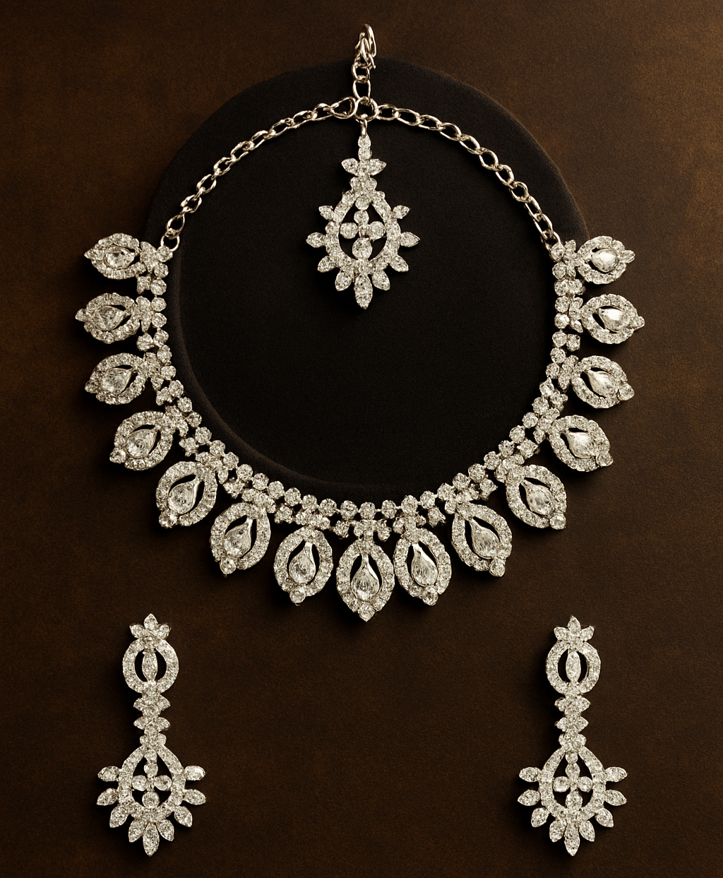 ✨ Rose Gold Pendant Necklace – Safa Glame Signature Elegance